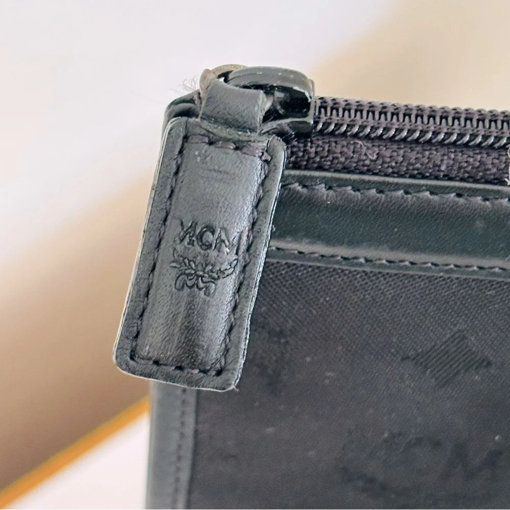 MCM Black Portfolio‎ Laptop Bag